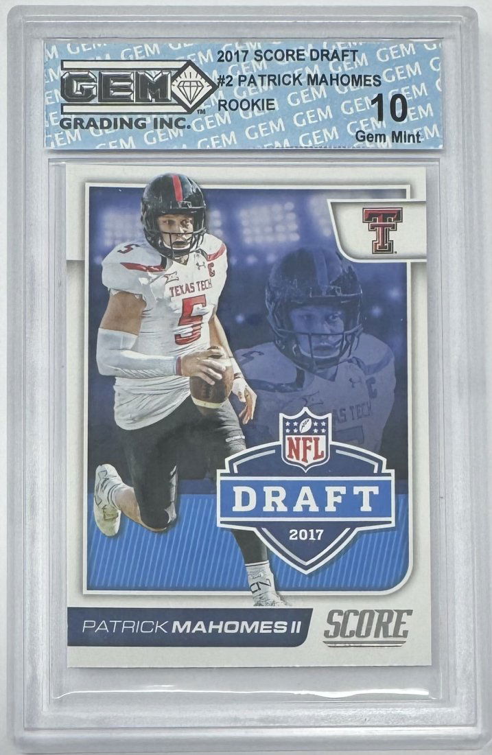 Patrick Mahomes Rookie (1 of 2)