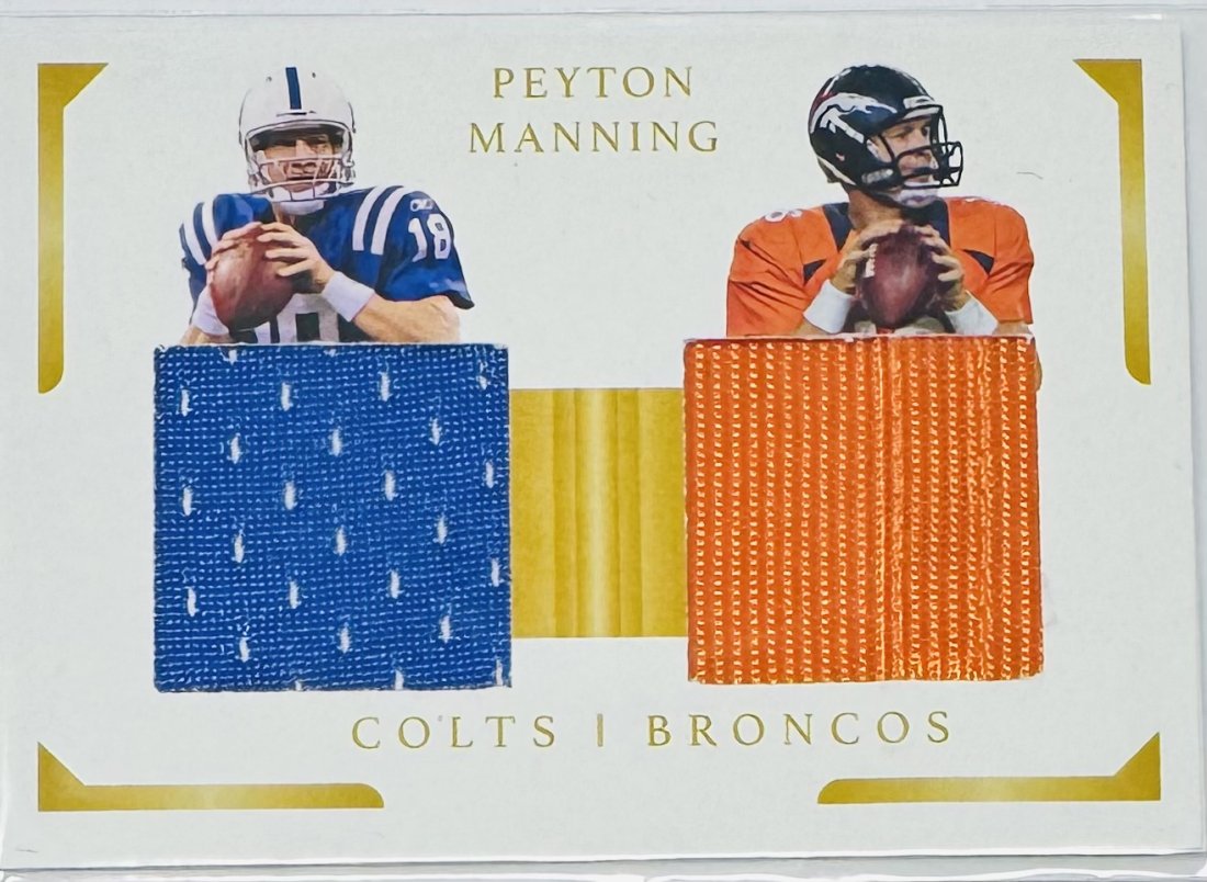 Peyton Manning Patch Card (1 of 2)