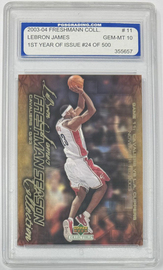 Lebron James Freshman Card (1 of 2)