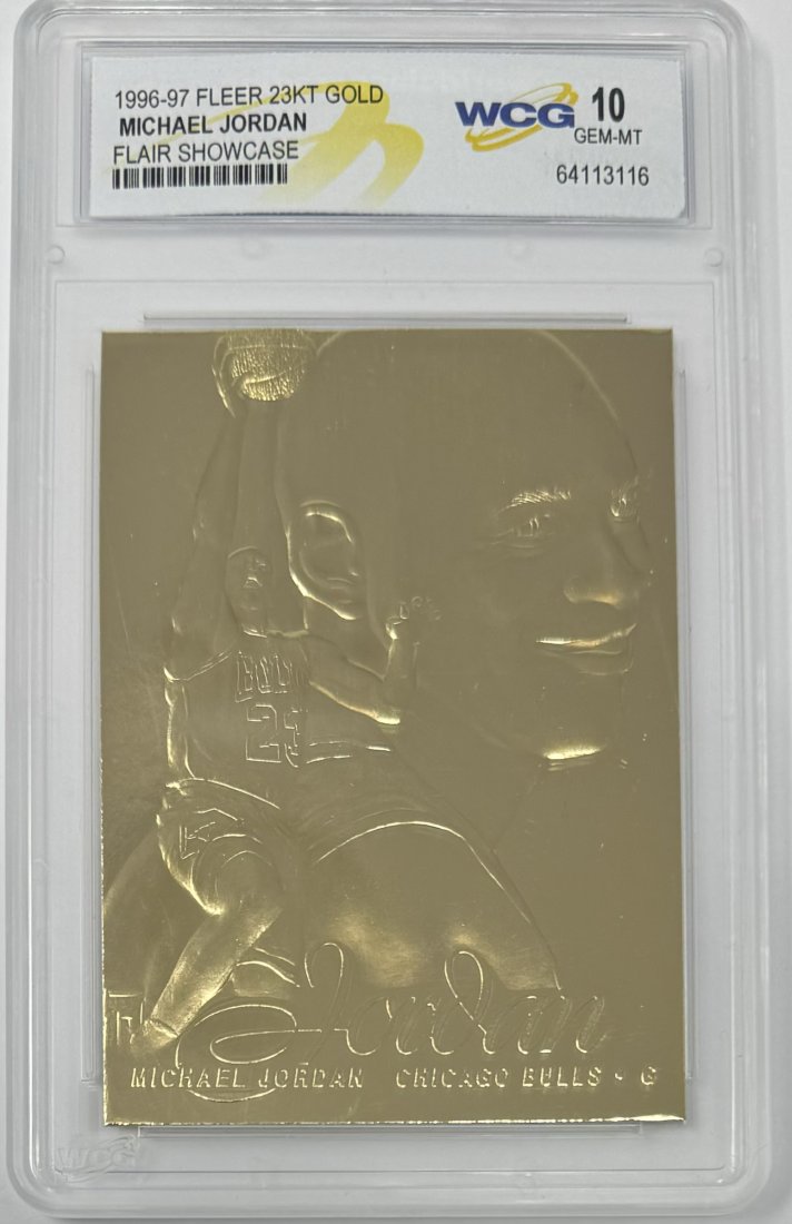 Michael Jordan Gold Card (1 of 2)