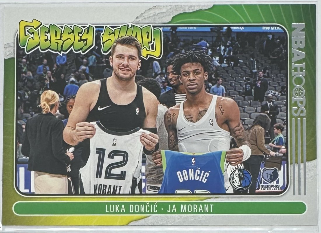 Luka Doncic And Ja Morant Card (1 of 2)