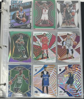 Binder Of Basketball Rookie Cards