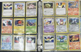 Unsorted Binder Of Pokemon Cards