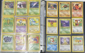 Vintage Binder Pokemon Cards