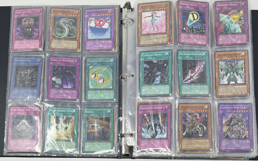 Yu GI OH Binder First Editons, Holos And More (1 of 9)