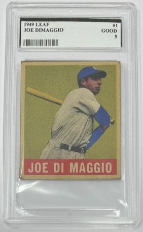 Joe DiMaggio Rp Card
