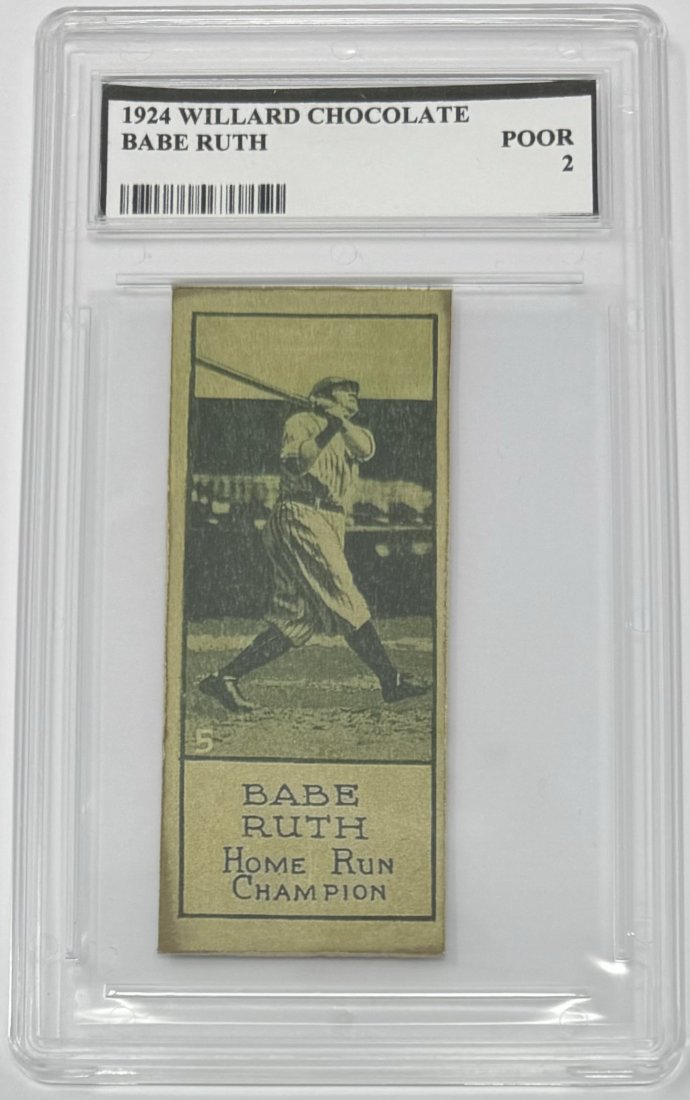 Babe Ruth Rp Card (1 of 2)