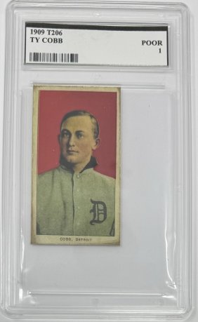 Ty Cobb Rp Card