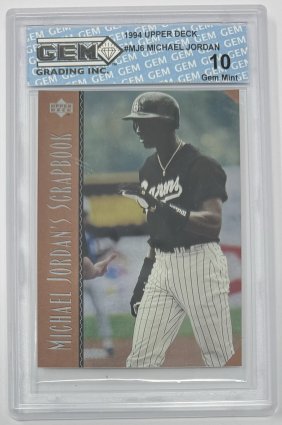 Michael Jordan Baseball Card