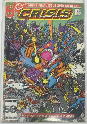 1986 Crisis on Infinite Earths Final Issue Comic