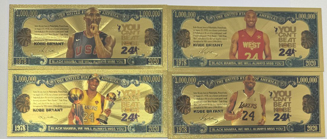 Kobe Bryant Bills Collection (1 of 1)