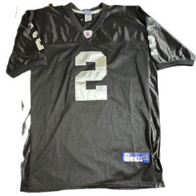 Jamarcus Russell Oakland Raiders NFL players Jersey Reebok