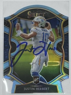 Justin Herbert Auto Rookie