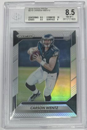 Carson Wentz Rookie Silver
