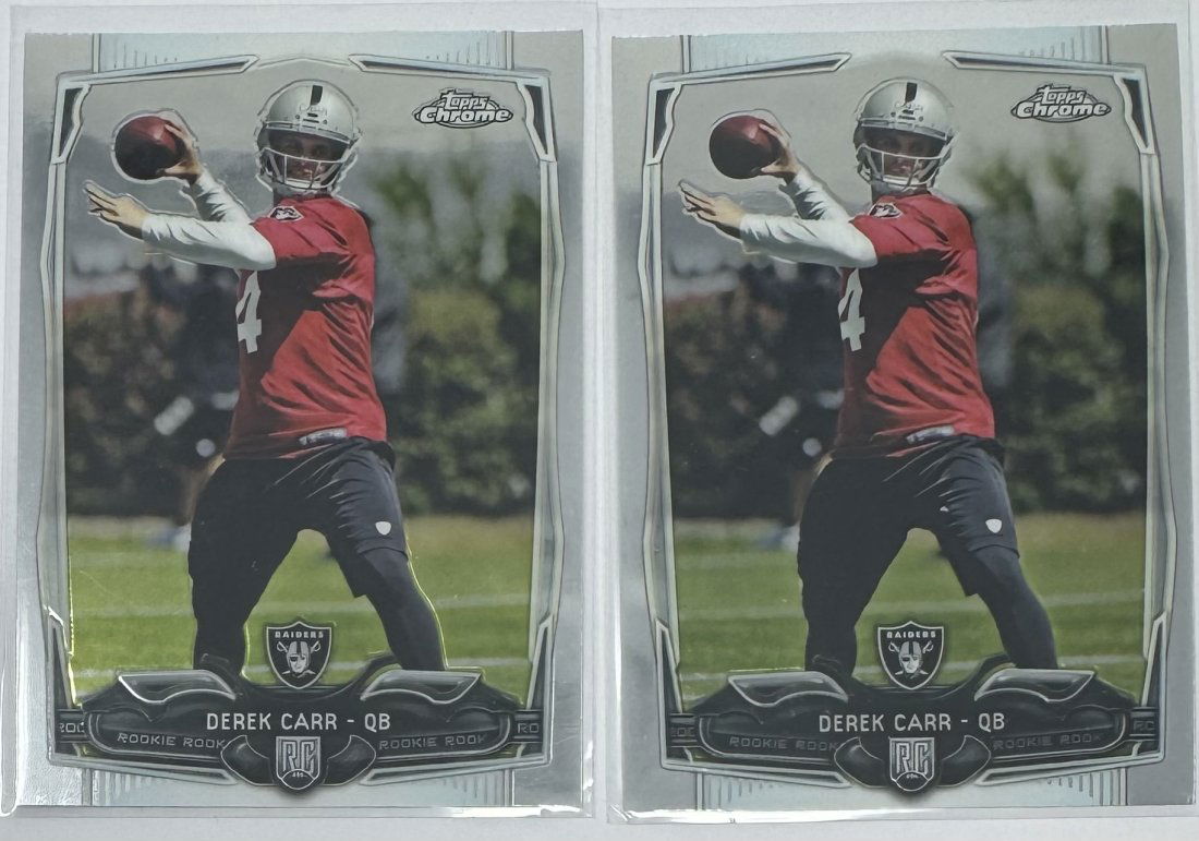 Derek Carr Rookies (1 of 2)