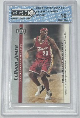 Lebron James Rookie Card