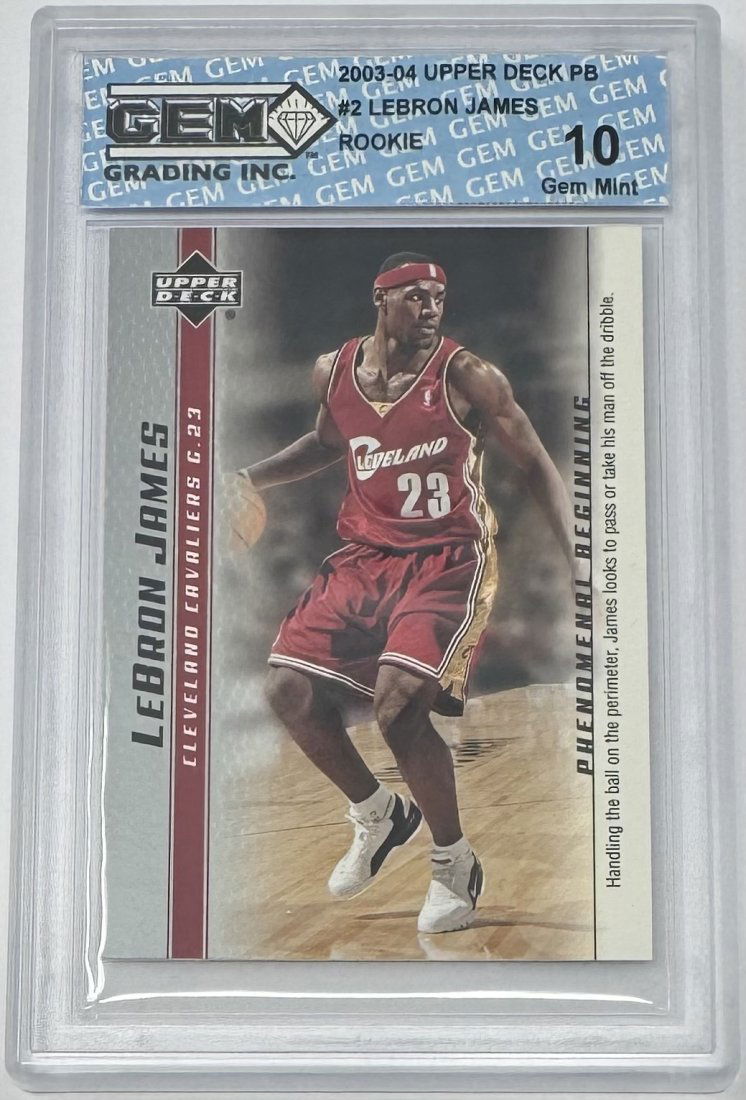 Lebron James Rookie Card (1 of 2)