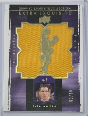 LUKE WALTON EXTRA EXQUISITE JERSEY Game Used Patch /50
