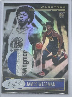 James Wiseman Patch 1/1