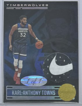Karl Anthony Towns Patch 1/1