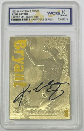 Kobe Bryant Signature Series Card