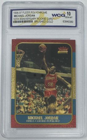 Michael Jordan Gold Card