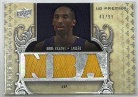 Kobe Bryant NBA Game Used Patch /99