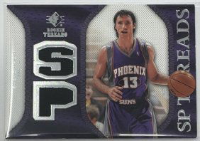 Steve Nash Game Used Card