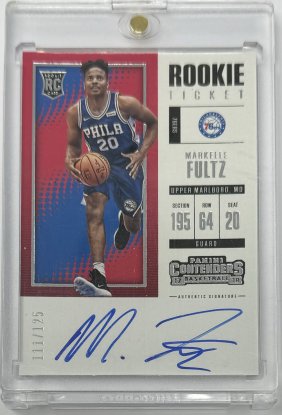 Markelle Fultz Rookie Auto /125