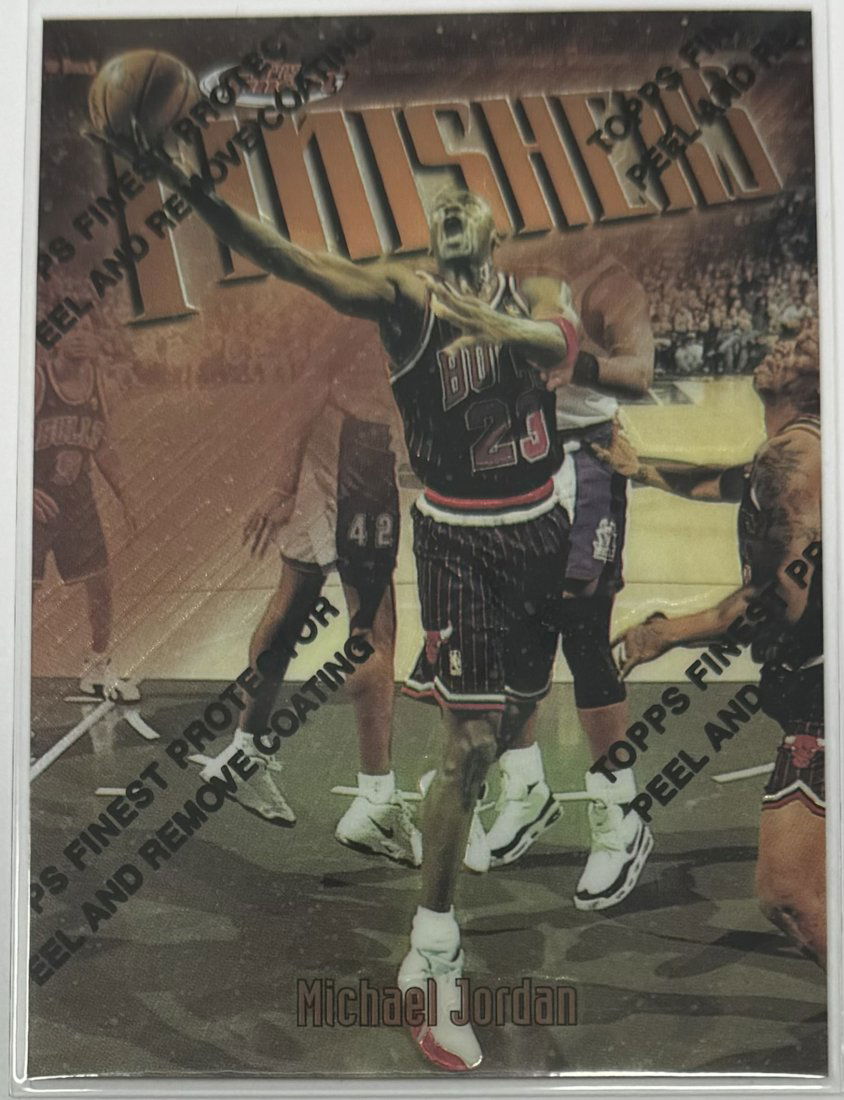 1997 TOPPS FINEST MICHAEL JORDAN (1 of 2)