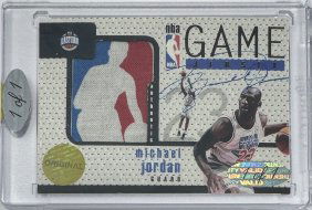 Michael Jordan Logoman Patch Card