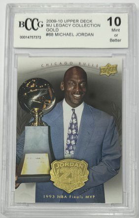 Michael Jordan Gold Card