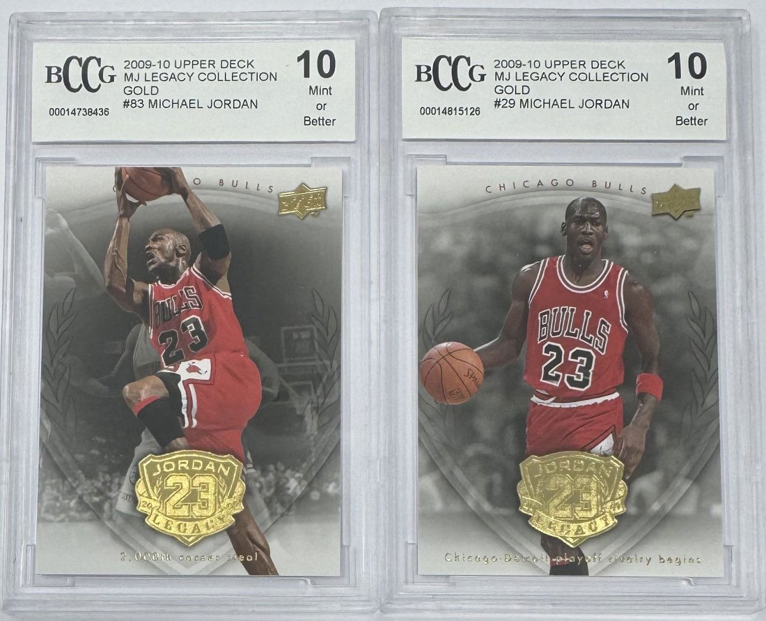 Michael Jordan Legacy Collection Cards (1 of 2)