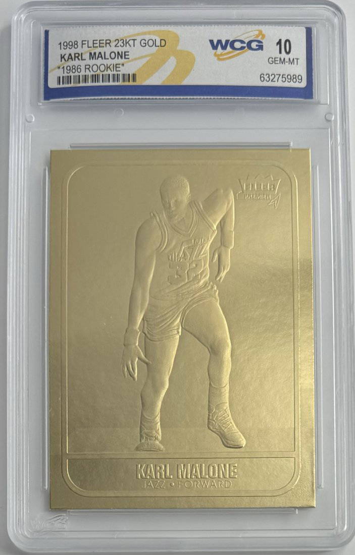 michael jordan karl malone card