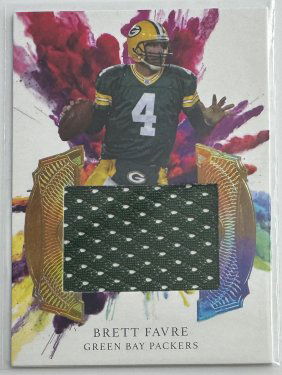 Brett Favre Patch Card