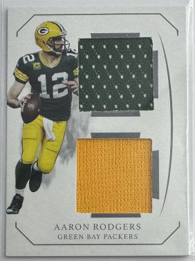 Aaron Rodgers Patch Card