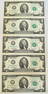 Two Dollar Bills Lot