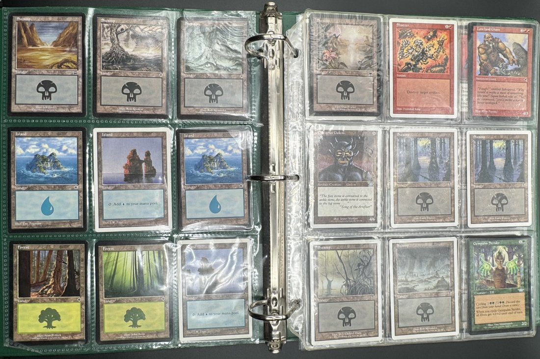 1990s Magic The Gathering Cards Binder (1 of 8)