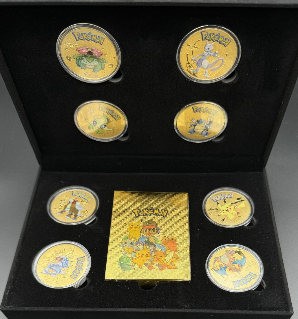 Pokemon Cards And Coins Collection (1 of 2)