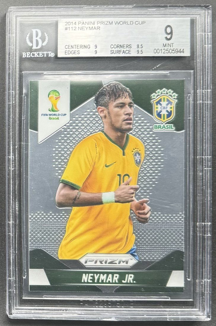 Neymar Jr World Cup Soccer Card (1 of 2)