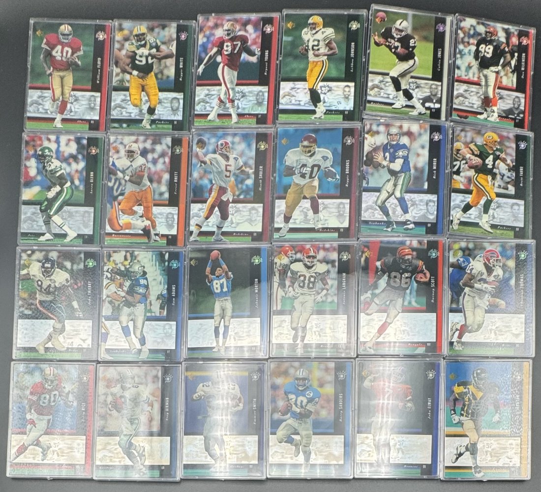 1994 SP Pro Holoviews Jerry Rice, Troy Aikman, Emmitt Smith, Barry Sanders And More: 1994 SP Pro Holoviews Jerry Rice, Troy Aikman, Emmitt Smith, Barry Sanders , John Elway And More