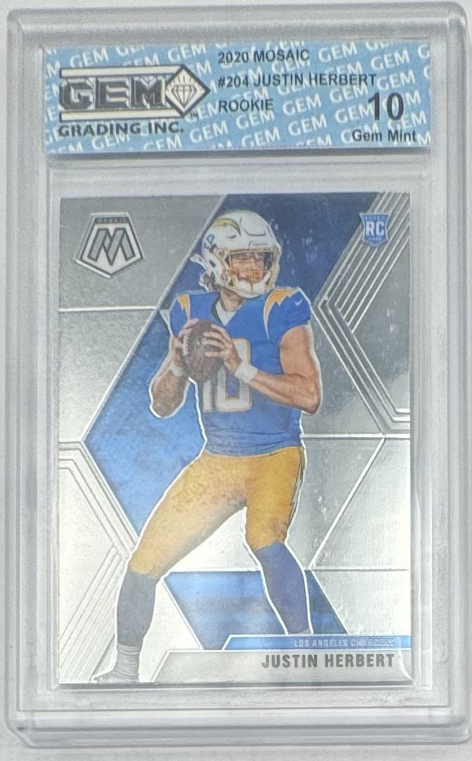 Justin Herbert Mosaic Rookie (1 of 2)