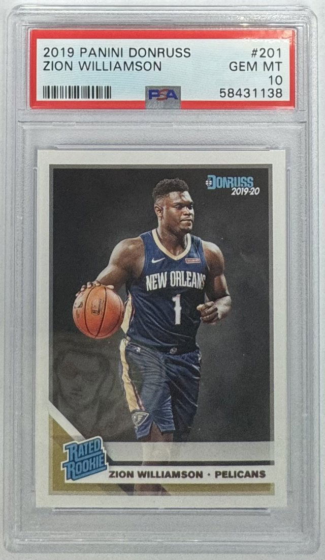 Zion Williamson Rated Rookie PSA 10 (1 of 2)