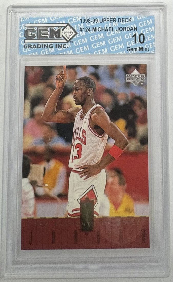 1998 Michael Jordan Card (1 of 2)