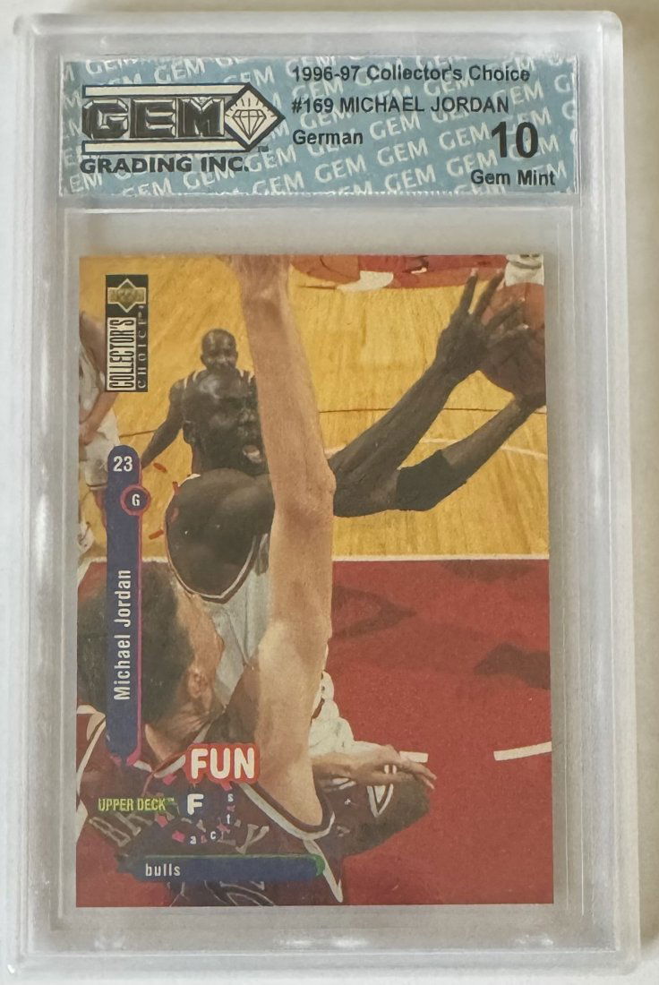 1996 Michael Jordan Card (1 of 2)