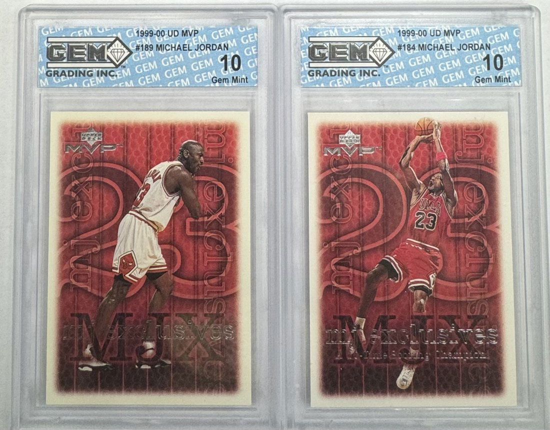 1999 MVP Michael Jordan Cards (1 of 2)