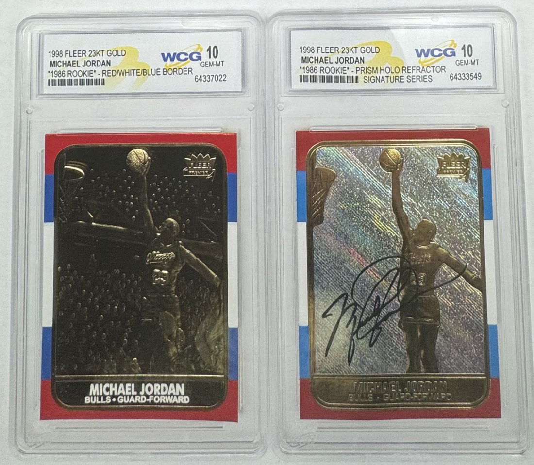 Michael Jordan Refractor Signature Edition (1 of 2)