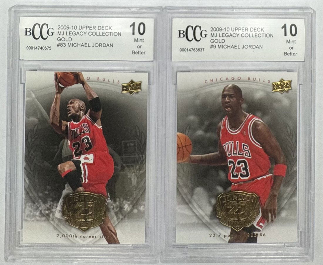 Michael Jordan Legacy Gold Cards (1 of 2)