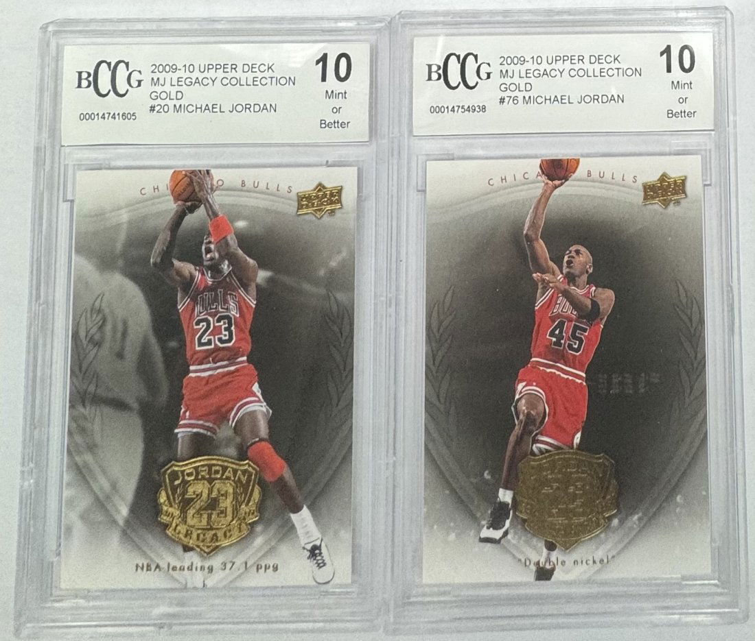 Michael Jordan Legacy Collection Cards (1 of 2)