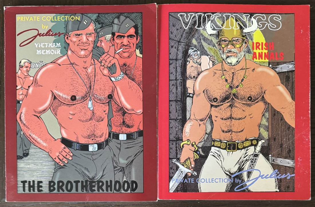 Vikings And The Brotherhood by Julius And More: Vikings And The Brotherhood by Julius And ABC Book A Homoerotic Primer